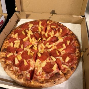 Golden Crust Pizza - Pepperoni pineapple pizza (medium) - Pizza Near Me - Anaheim, California Golden Crust Pizza - Pepperoni pineapple pizza (medium) - Pizza Near Me - Anaheim, California