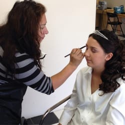 Hairland - Rosa applying make up for my daughter's quinceanera.