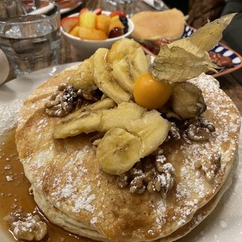 Jam Cafe on Beatty - Banana Walnut pancakes - Breakfast & Brunch Near Me - Vancouver, British Columbia Jam Cafe on Beatty - Banana Walnut pancakes - Breakfast & Brunch Near Me - Vancouver, British Columbia