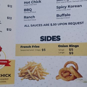 Side Chick - Side orders dec 2024 - Chicken Shop Near Me - San Diego, California
