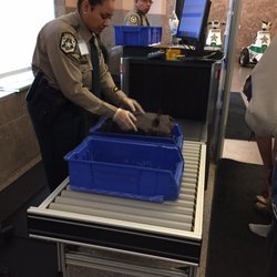 Mecklenburg County Courthouse - Security checkpoint