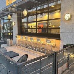 Outside seating