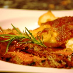 Emilie Your French Chef - Herbs marinated Flank Steack