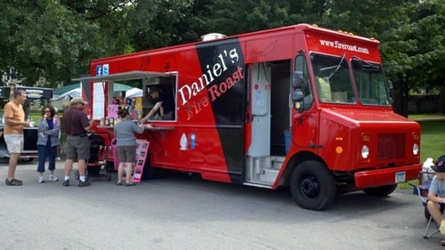 Dan's Fire Roast Logo