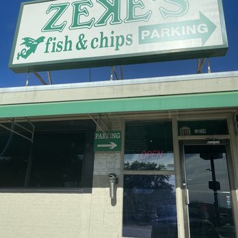 Zeke's Fish & Chips - The entrance - Fish & Chips Near Me - Fort Worth, Texas