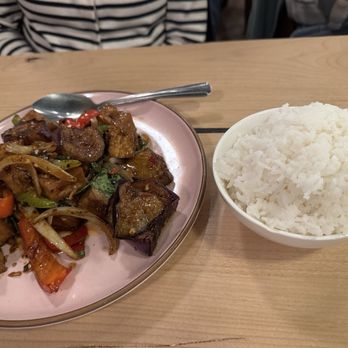 Mekong Kitchen - Eggplant Stir-Fry - Laotian Near Me - Alameda, California Mekong Kitchen - Eggplant Stir-Fry - Laotian Near Me - Alameda, California