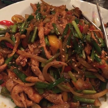 TTOWA - Spicy chive pork - amaze! - Korean Near Me - Arlington Heights, Illinois TTOWA - Spicy chive pork - amaze! - Korean Near Me - Arlington Heights, Illinois