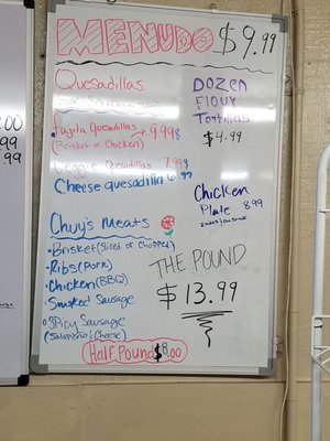 Menu photo 3 Chuy's Bar B Q Weatherford, TX Menu photo 3 Chuy's Bar B Q Weatherford, TX