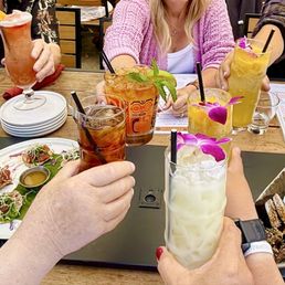 Love a tropical bev Love a tropical bev
