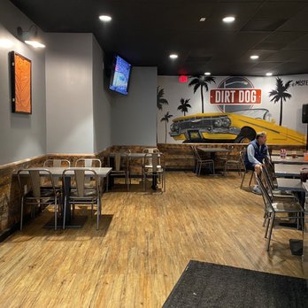 Dirt Dog - Inside Seating - Hot Dogs Near Me - Long Beach, California Dirt Dog - Inside Seating - Hot Dogs Near Me - Long Beach, California