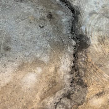 Mid Valley Rooter Services - Terrible concrete job. He said it could be fixed with grout! - Plumbing Near Me - Visalia, California