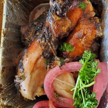 KB's BBQ Smokehouse - Chicken platter... Small portion - Barbeque Near Me - Irvington, New Jersey