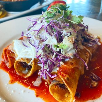 Ghost Ranch - Braised Pork Enchiladas - Cocktail Bars Near Me - Tempe, Arizona Ghost Ranch - Braised Pork Enchiladas - Cocktail Bars Near Me - Tempe, Arizona