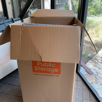 Public Storage - Purchased this box from their on-site box store - Self Storage Near Me - Austin, Texas