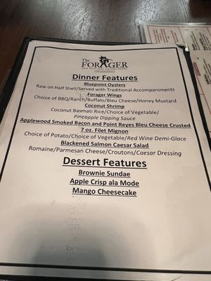 Menu photo 2 The Forager Howard City, MI