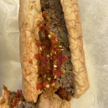 Super Sub Shop/Casual Catering - Cheese Steak Bombs Sub with onions and hots - Cheesesteaks Near Me - Beverly, Massachusetts Super Sub Shop/Casual Catering - Cheese Steak Bombs Sub with onions and hots - Cheesesteaks Near Me - Beverly, Massachusetts