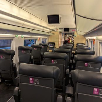 Renfe - First class car from Madrid to Barcelona - Public Transportation Near Me - Madrid, M