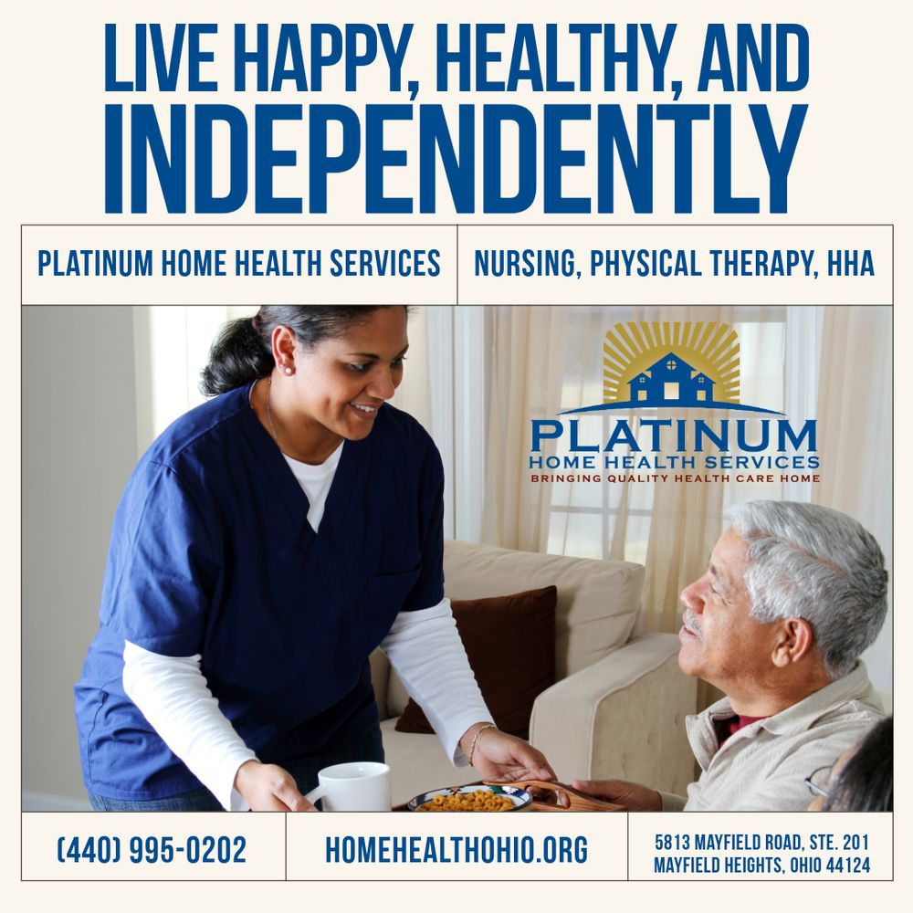 Platinum Home Health Services - home care agency in Mayfield Heights, OH