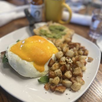 Perk Up Kitchen - Breakfast Sandwich swapped to focaccia bread - Breakfast & Brunch Near Me - Bloomington, Minnesota