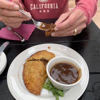 The Crown and Anchor - Pasty with gravy!!! Deeeeeelish!! - Pubs Near Me - Monterey, California