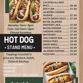 Cheesy Dog - Menu as of June 2026 - Hot Dogs Near Me - Fountain, Colorado Cheesy Dog - Menu as of June 2026 - Hot Dogs Near Me - Fountain, Colorado