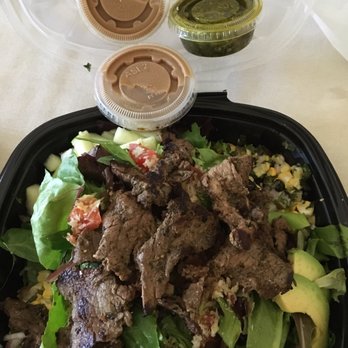 The Stand - American Classics Redefined - Chimmy Steak Salad to go. - New American Near Me - Irvine, California The Stand - American Classics Redefined - Chimmy Steak Salad to go. - New American Near Me - Irvine, California