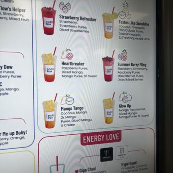 Sodabox - Menu - Desserts Near Me - Garner, North Carolina