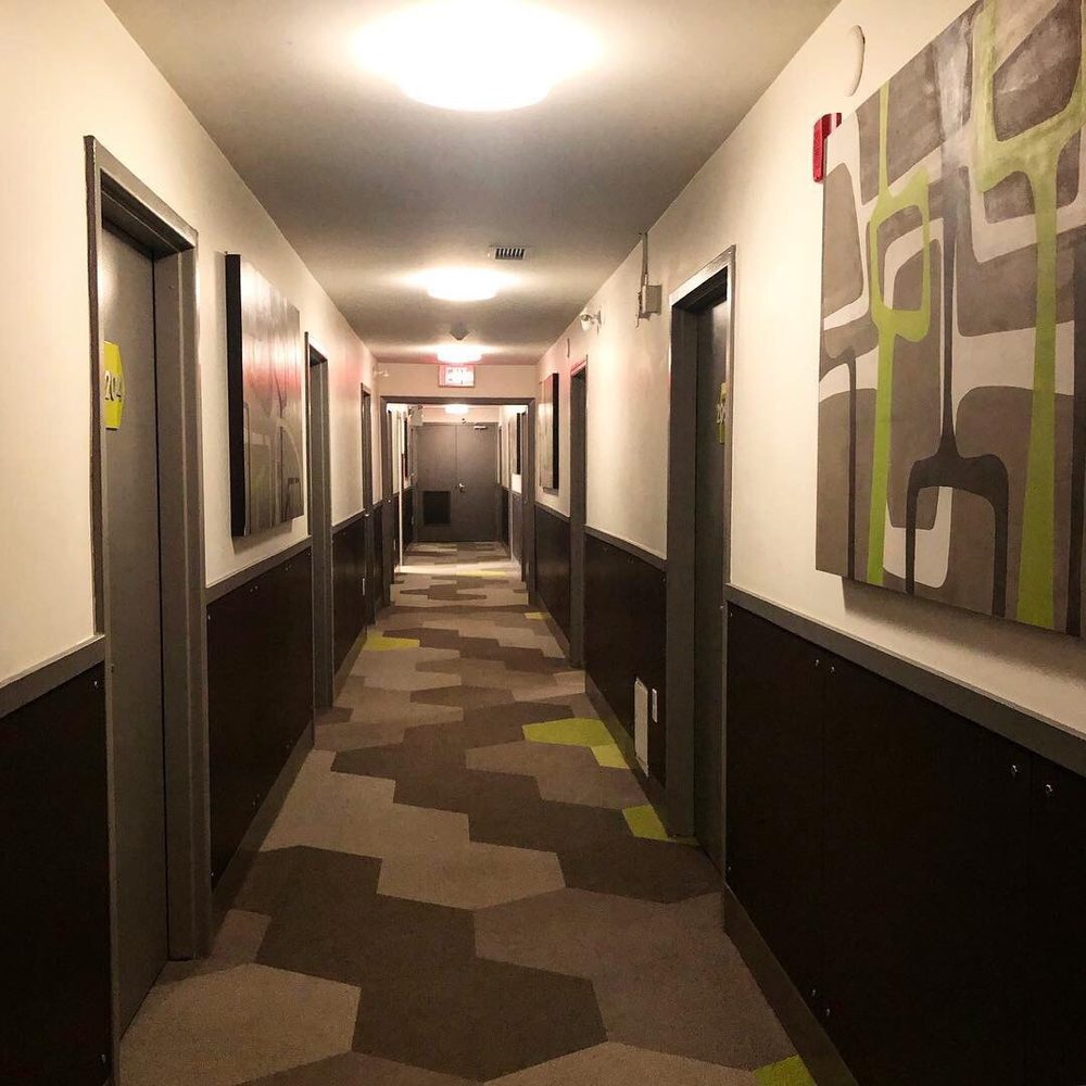 HI-Calgary City Centre - Hallway - Hostels Near Me - Calgary, Alberta HI-Calgary City Centre - Hallway - Hostels Near Me - Calgary, Alberta