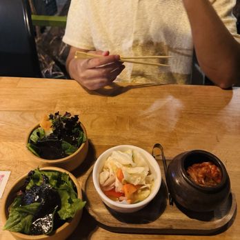 O'Kims - The banchan! (appetizers/side dishes) - Korean Near Me - Honolulu, Hawaii