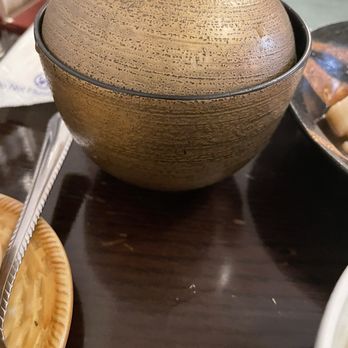 Yoshitsune Restaurant - Miso soup in a pretty bowl - Japanese Near Me - Honolulu, Hawaii Yoshitsune Restaurant - Miso soup in a pretty bowl - Japanese Near Me - Honolulu, Hawaii
