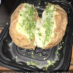 Wendy's - The dried bake potato that fell on the ground but looks perfect.