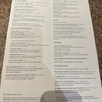 Marketplace Cafe at Nordstrom - Menu - Cafes Near Me - San Diego, California