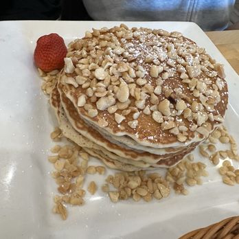 YogurStory - Macadamia Nut Pancake - Plain Pancakes with nuts on top - Pancakes Near Me - Honolulu, Hawaii YogurStory - Macadamia Nut Pancake - Plain Pancakes with nuts on top - Pancakes Near Me - Honolulu, Hawaii