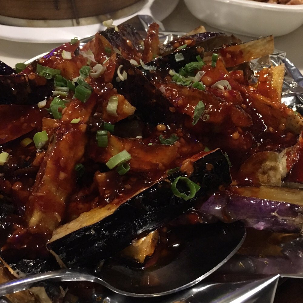 Lulu's Kitchen - Eggplant w/ spicy garlic sauce - Szechuan Near Me - Dublin, California Lulu's Kitchen - Eggplant w/ spicy garlic sauce - Szechuan Near Me - Dublin, California