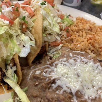Sol Azteca Mexican Kitchen - Hard Shell Taco Plate chicken - Mexican Near Me - Mesa, Arizona Sol Azteca Mexican Kitchen - Hard Shell Taco Plate chicken - Mexican Near Me - Mesa, Arizona