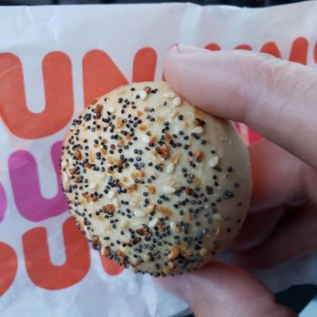 Dunkin' - 1.9.21 Everything bagel minis - Donuts Near Me - Plainville, Connecticut Dunkin' - 1.9.21 Everything bagel minis - Donuts Near Me - Plainville, Connecticut