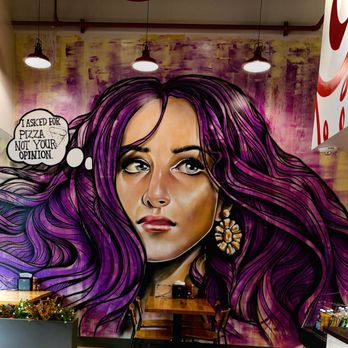 Curry Pizza House San Mateo - Mural - Chicken Wings Near Me - San Mateo, California