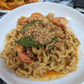 Forma Pasta Factory - Mafaldine Scampi - Italian Near Me - Brooklyn, New York Forma Pasta Factory - Mafaldine Scampi - Italian Near Me - Brooklyn, New York