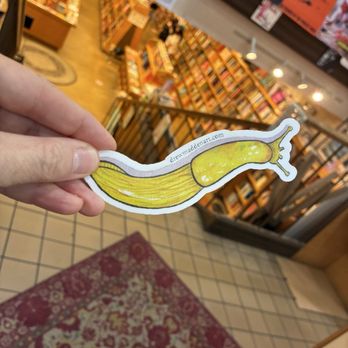 Moe's Books - Slug decal! - Bookstores Near Me - Berkeley, California