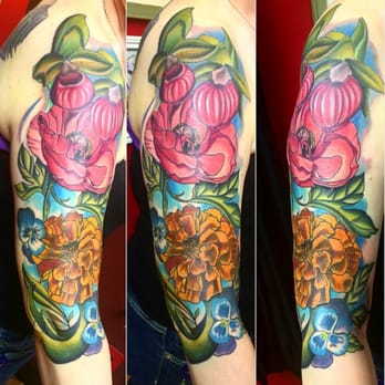Cream City Tattoo - Colorful piece by artist Will - Tattoo Near Me - Saint Cloud, Minnesota Cream City Tattoo - Colorful piece by artist Will - Tattoo Near Me - Saint Cloud, Minnesota