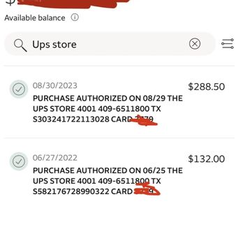 The UPS Store - I provided this statement in an email. They responded that they couldn't read the bank statement. Well can you read it now?! - Shipping Centers Near Me - The Woodlands, Texas