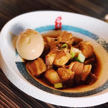 Master Noodle - Braised egg and pork belly - Chinese Near Me - Saint Paul, Minnesota Master Noodle - Braised egg and pork belly - Chinese Near Me - Saint Paul, Minnesota