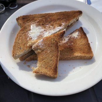 Our Town Grille - Whole wheat toast with butter. - American Near Me - Malverne, New York