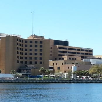 eBOATS Tampa - Tampa General Hospital from the Hillsborough River - Boating Near Me - Tampa, Florida
