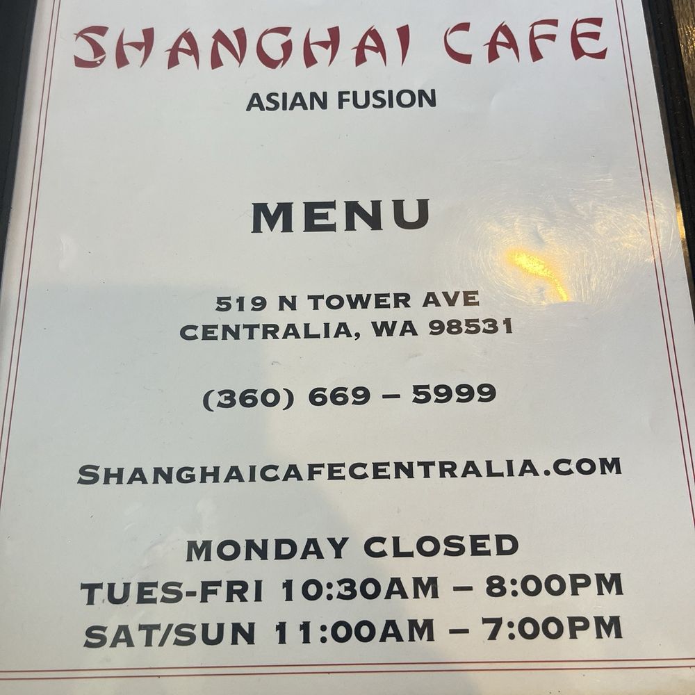 Shanghai Cafe - Vietnamese Near Me - Centralia, Washington Shanghai Cafe - Vietnamese Near Me - Centralia, Washington