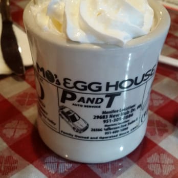 Mo's Egg House - Hot chocolate was decent - Breakfast & Brunch Near Me - Temecula, California Mo's Egg House - Hot chocolate was decent - Breakfast & Brunch Near Me - Temecula, California