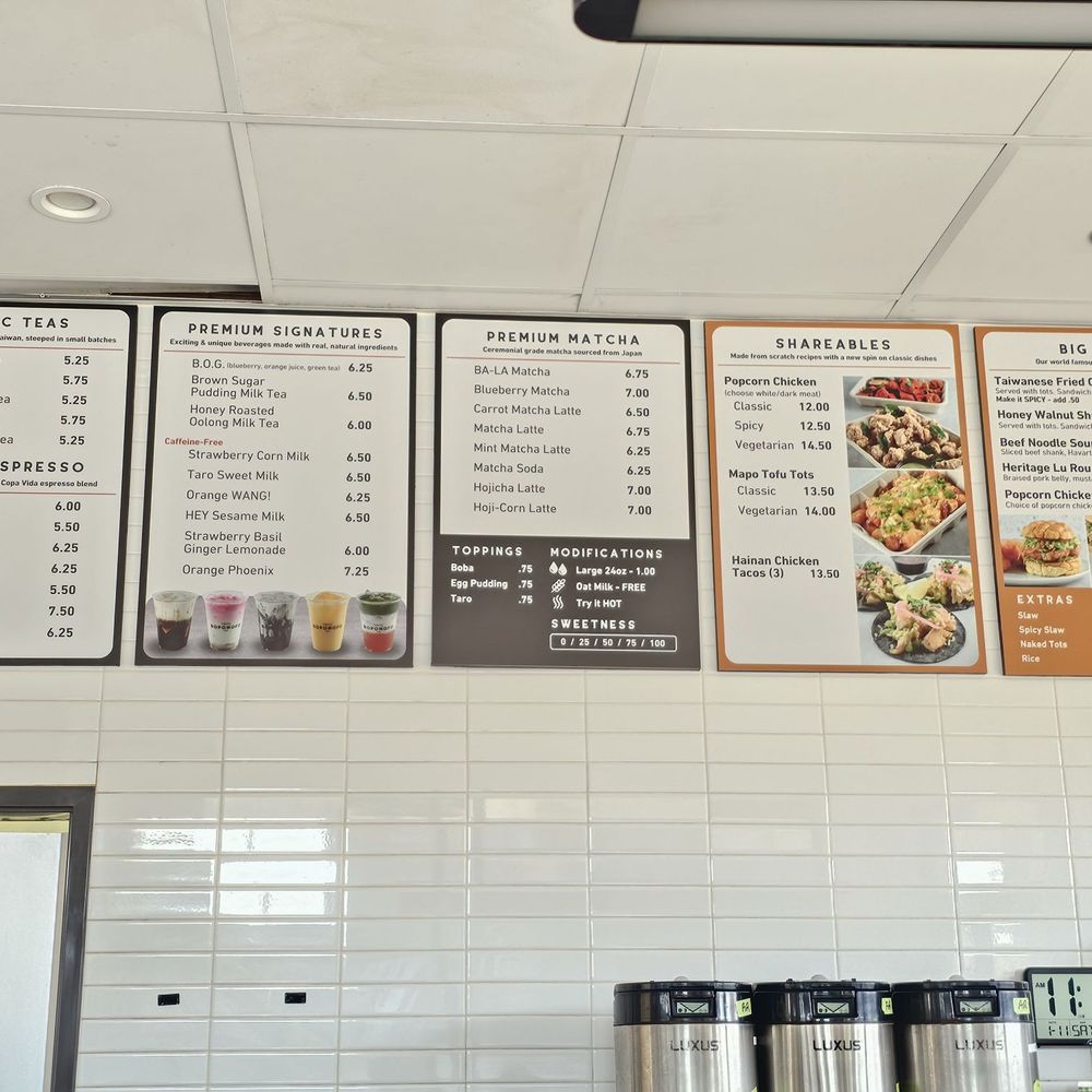 Bopomofo Cafe - Menu (2 of 2). 1/11/2025 - Bubble Tea Near Me - San Gabriel, California
