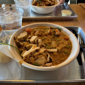 Aubergine Kitchen - Chicken coconut curry - Mediterranean Near Me - Orem, Utah