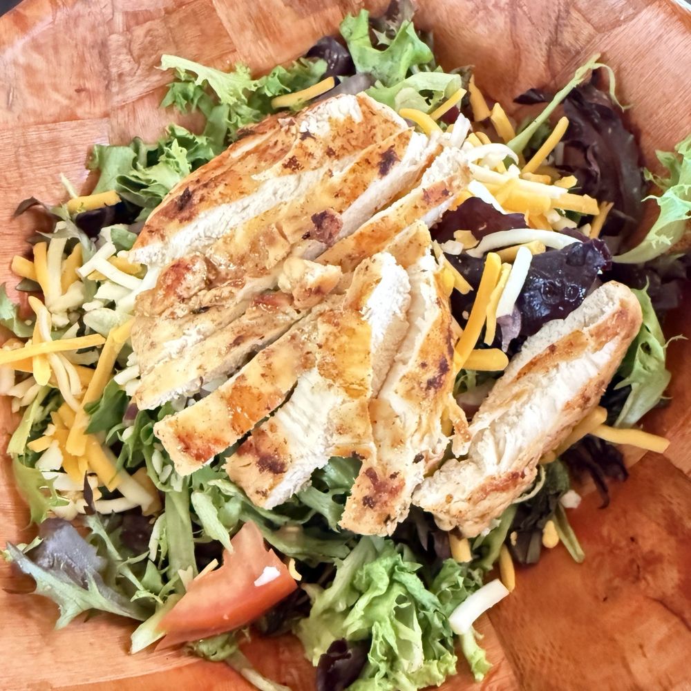 Chicken salad with homemade Ranch dressing Chicken salad with homemade Ranch dressing