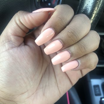 Dixie Nails and Spa - My Peach Nails - Nail Salons Near Me - Huntsville, Alabama